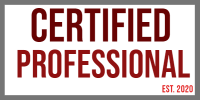 Certified or Licensed Professional